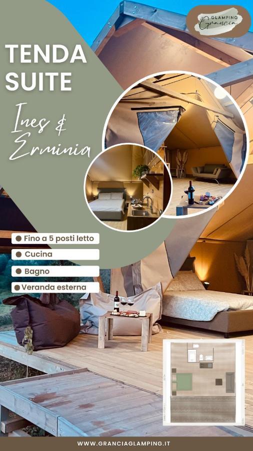 Отель Glamping Grancia Гроссето Экстерьер фото