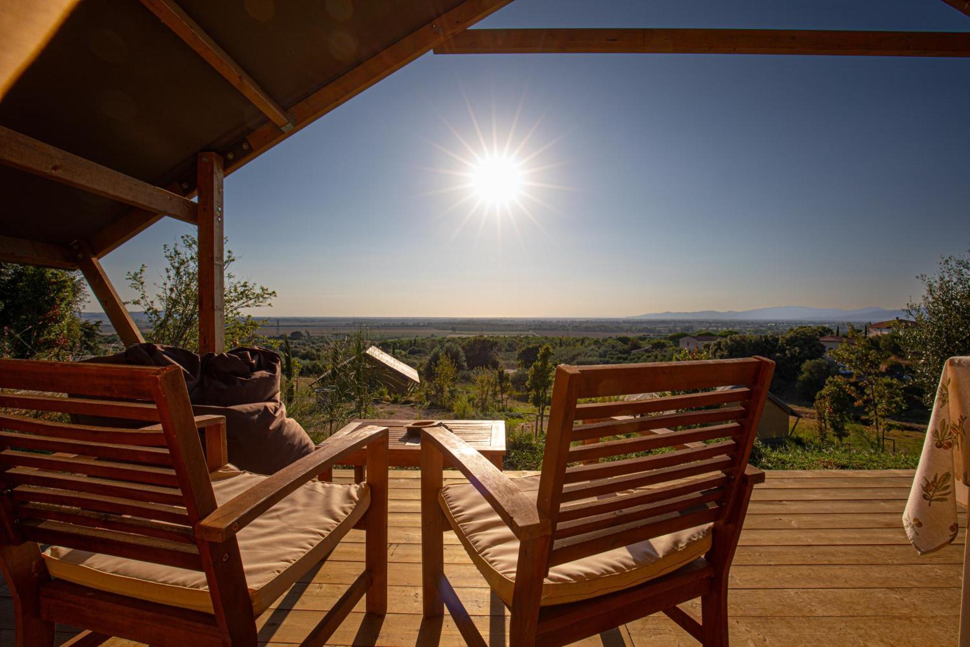 Отель Glamping Grancia Гроссето Экстерьер фото